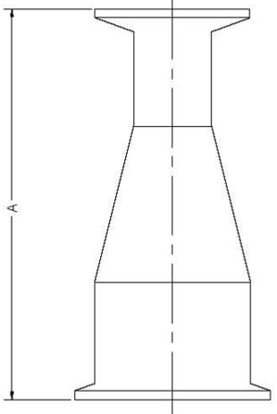 Koncentrisk reducering med TC